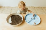 Tacka sensoryczna Play Tray 2w1 - Soft Blue / Jellystone