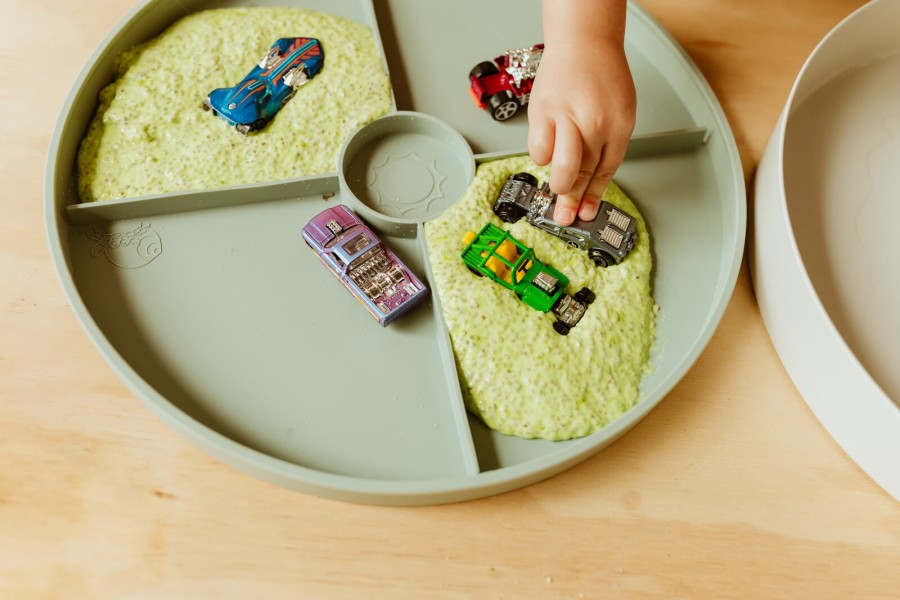 Tacka sensoryczna Play Tray 2w1 - Sage / Jellystone