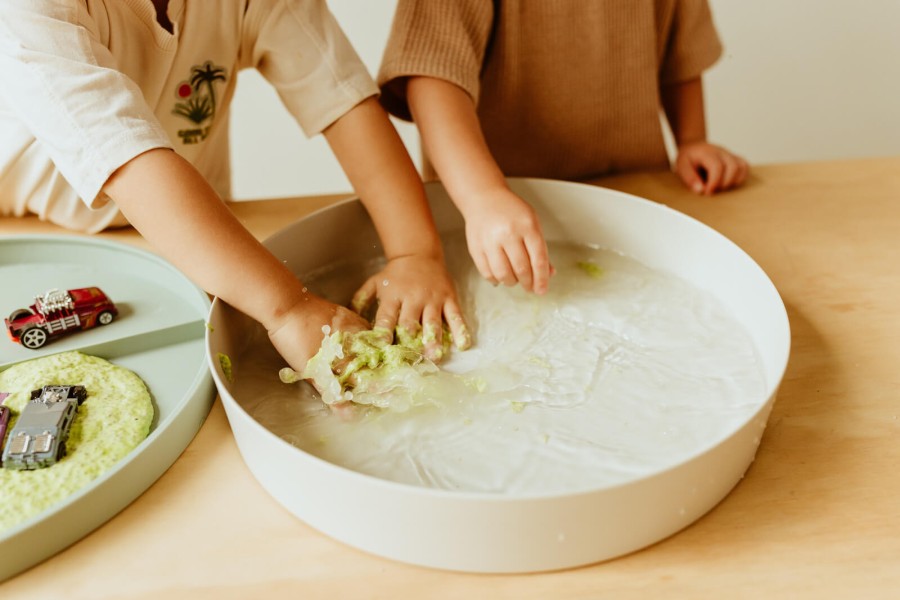 Tacka sensoryczna Play Tray 2w1 - Sage / Jellystone