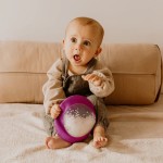 Sensoryczny dysk z figurkami A-Ku-Ku! Peekaboo - Galaktyka / Jellystone