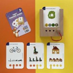 Zestaw dla dzieci 3+. Pudełko WiemTo i 6 Zestawów Kart / WiemTo