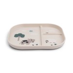 Talerzyk dzielony Foodie Tiny Farm Sand / Done by Deer