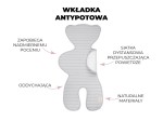 Wkładka antypotowa do fotelika - ocean green / Sleepee