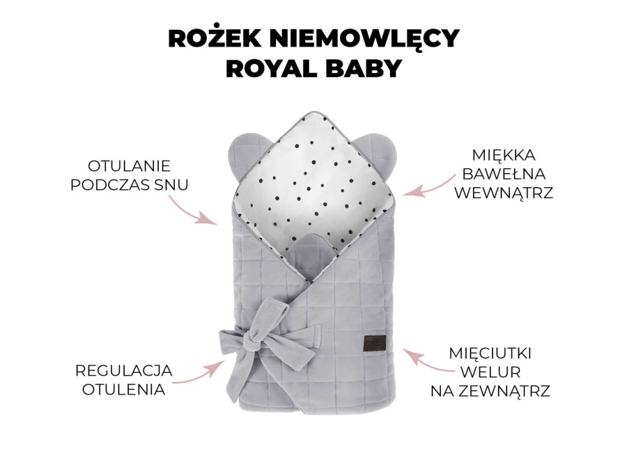 Rożek niemowlęcy Royal Baby Ocean Mint / Sleepee