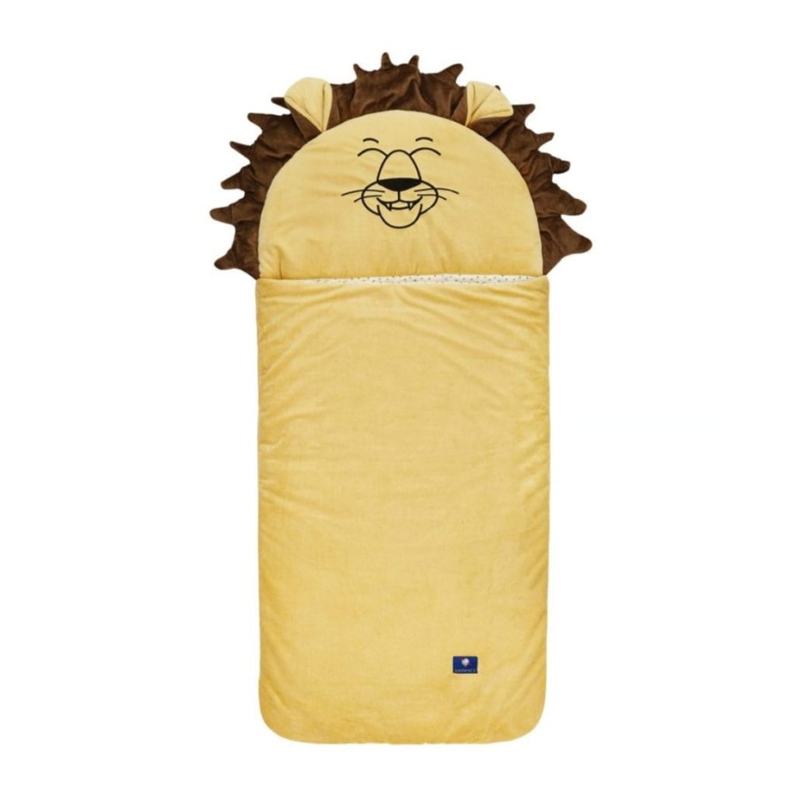 Śpiworek Sleepover Small 130x65 cm – Piaskowy lew / Kidspace