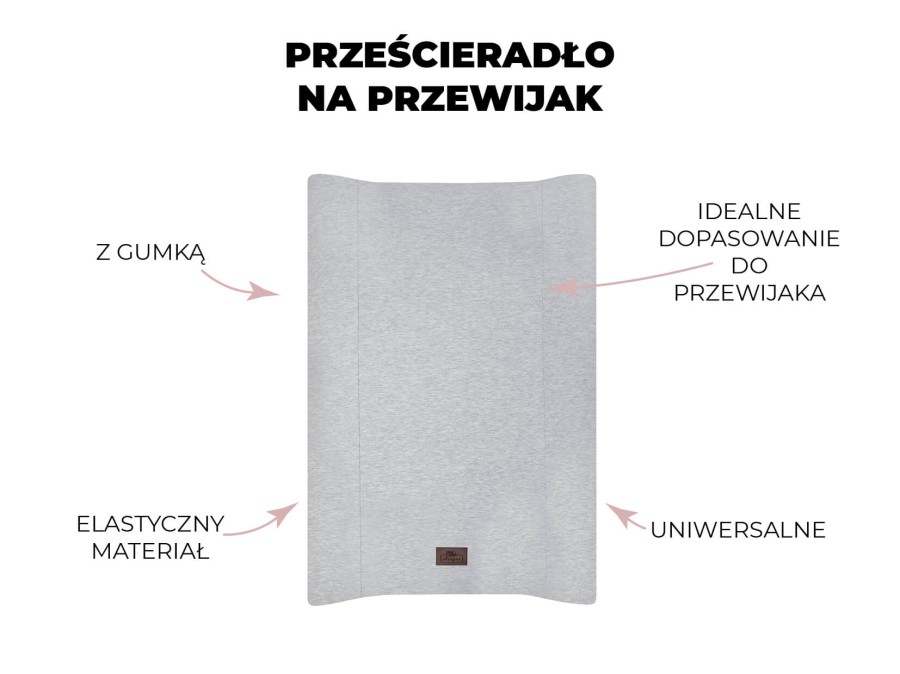 Prześcieradło na przewijak Green Forest / Dobre liski by Sleepee