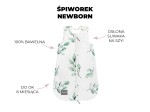 Śpiworek do spania Newborn Bohemian Green / Sleepee