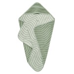 Ręcznik z kapturkiem, Woodland, sage green / LEANDER