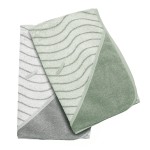 Ręcznik z kapturkiem, Woodland, sage green / LEANDER