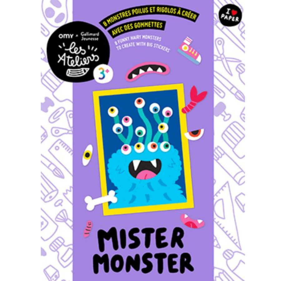 Mister Monster - kreatywna zabawa / OMY X GALLIMARD