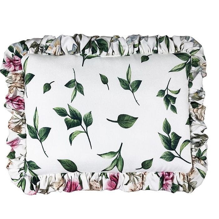 Poduszka Bambusowa z Falbankami Vintage Flowers / Cosy Cott