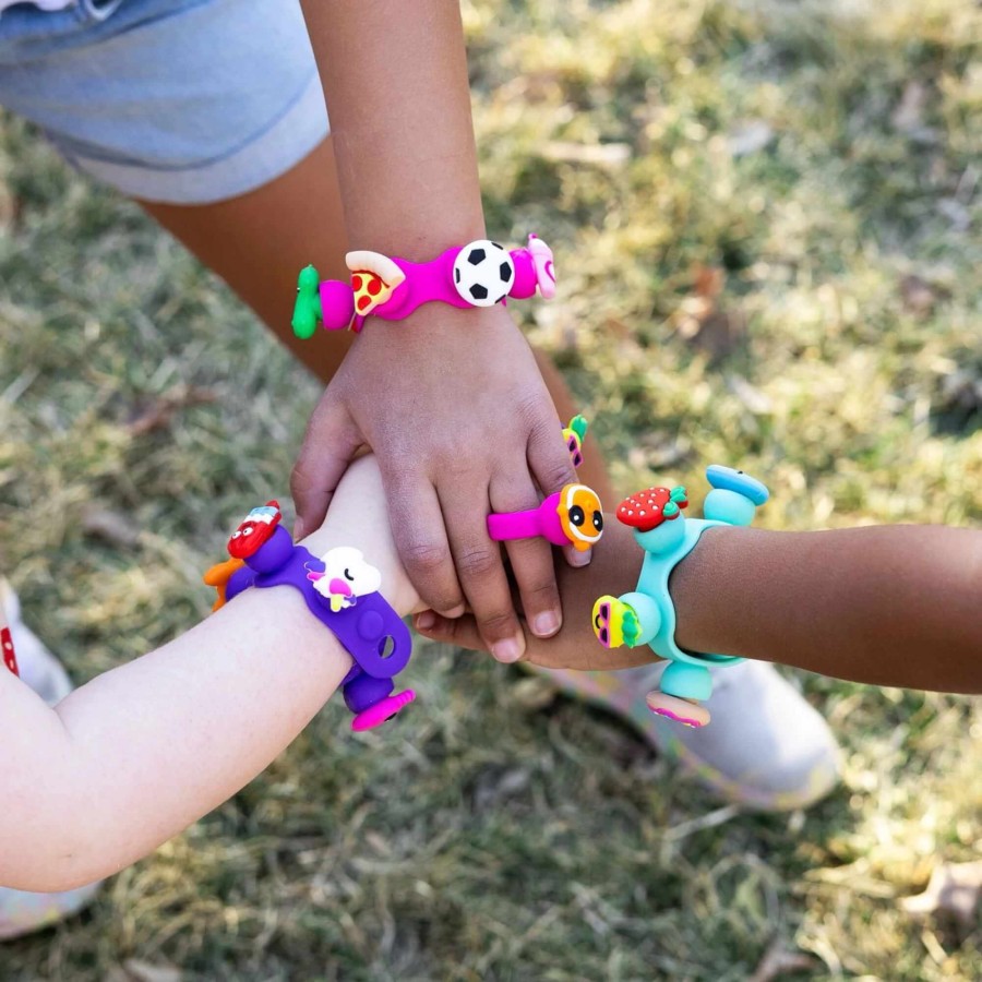 Biżuteria Plip Charms - zestaw różowy / Fat Brain Toys