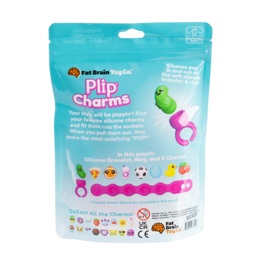 Biżuteria Plip Charms - zestaw różowy / Fat Brain Toys