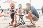 Kask XXS-S dla dzieci 1rż+ Peach / Scootandride