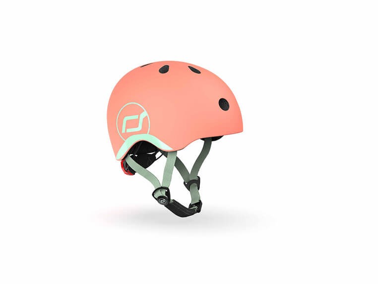 Kask XXS-S dla dzieci 1rż+ Peach / Scootandride