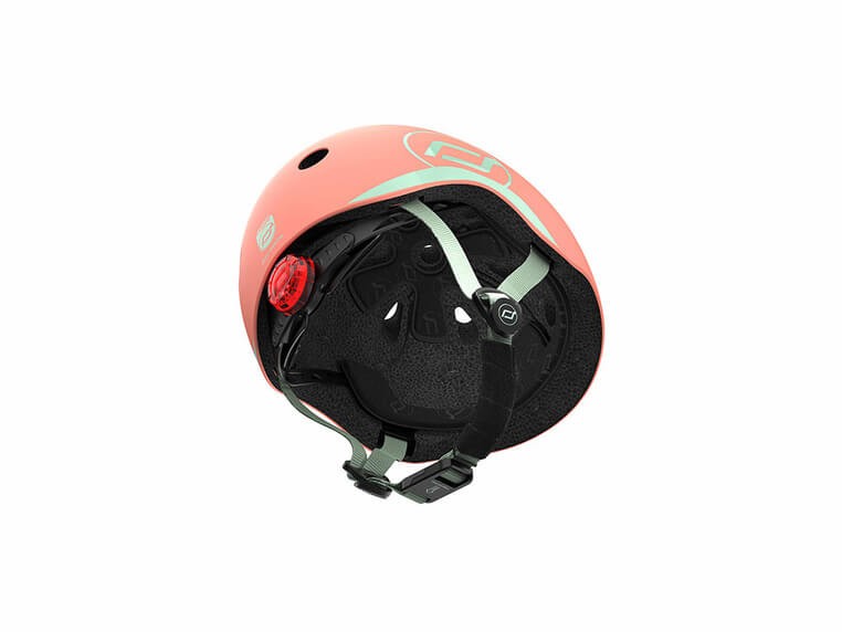 Kask XXS-S dla dzieci 1rż+ Peach / Scootandride