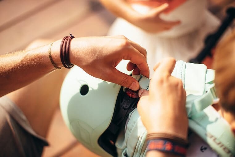 Kask S-M dla dzieci 3+ Kiwi kolekcja Icecream / Scootandride