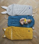 Śpiworek Sleepover – Musztardowy Lis ROZMIARY / Kidspace
