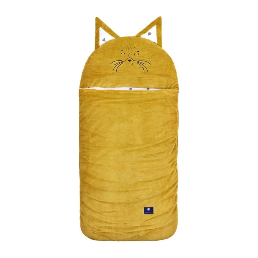 Śpiworek Sleepover – Musztardowy Lis ROZMIARY / Kidspace
