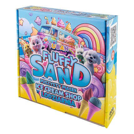 Zestaw Fluffy Sand - Puszysty piasek lodziarnia / Tuban