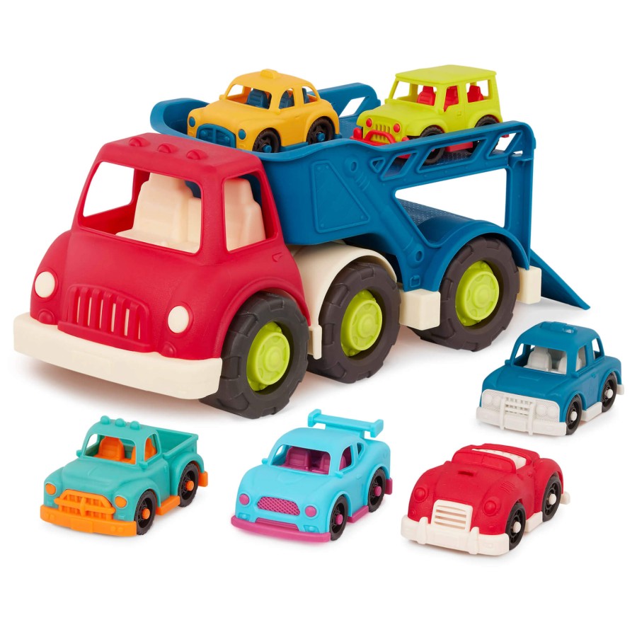Laweta z 6 autkami – Car Carrier / Wonder Wheels
