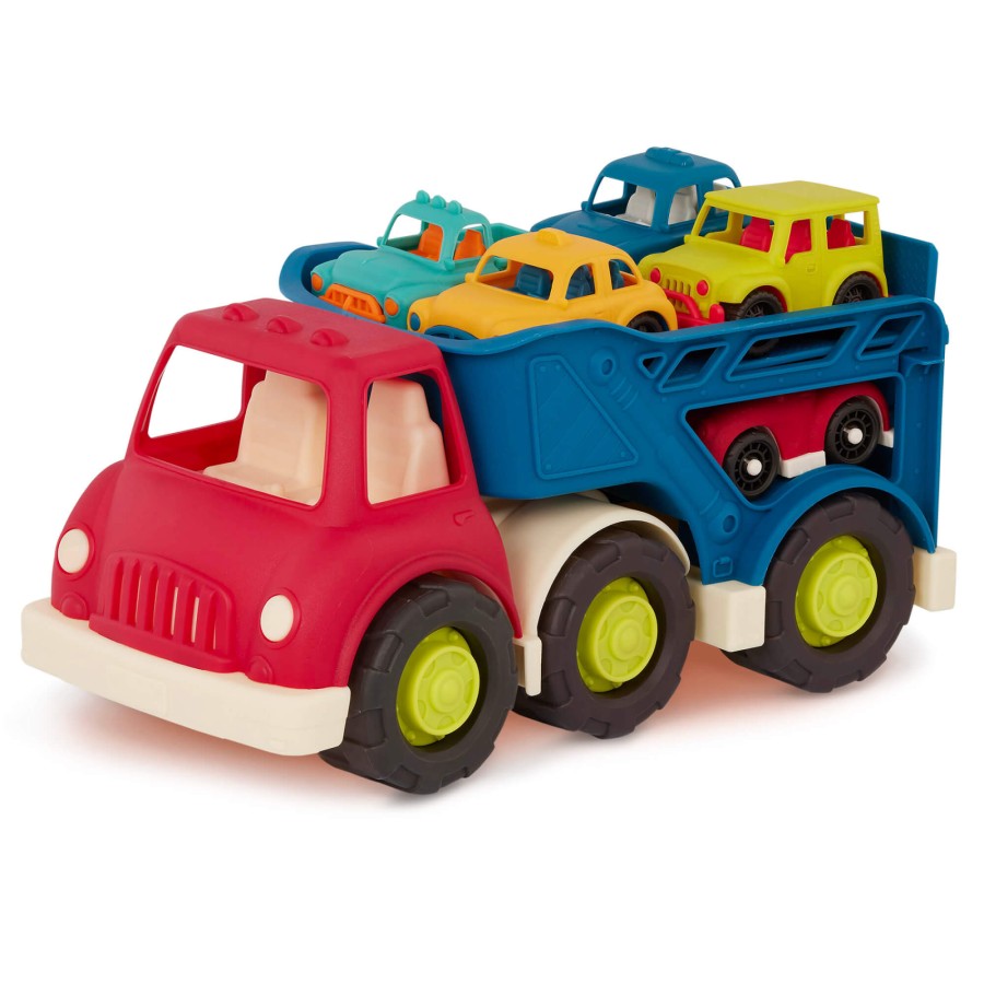 Laweta z 6 autkami – Car Carrier / Wonder Wheels