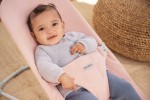 BABYBJORN - leżaczek BLISS WOVEN, Jasny Róż melanż