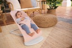 BABYBJORN - leżaczek BLISS WOVEN, Jasny Róż melanż