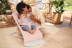BABYBJORN - leżaczek BLISS WOVEN, Jasny Róż melanż