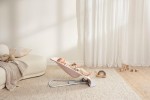 BABYBJORN - leżaczek BLISS WOVEN, Jasny Róż melanż