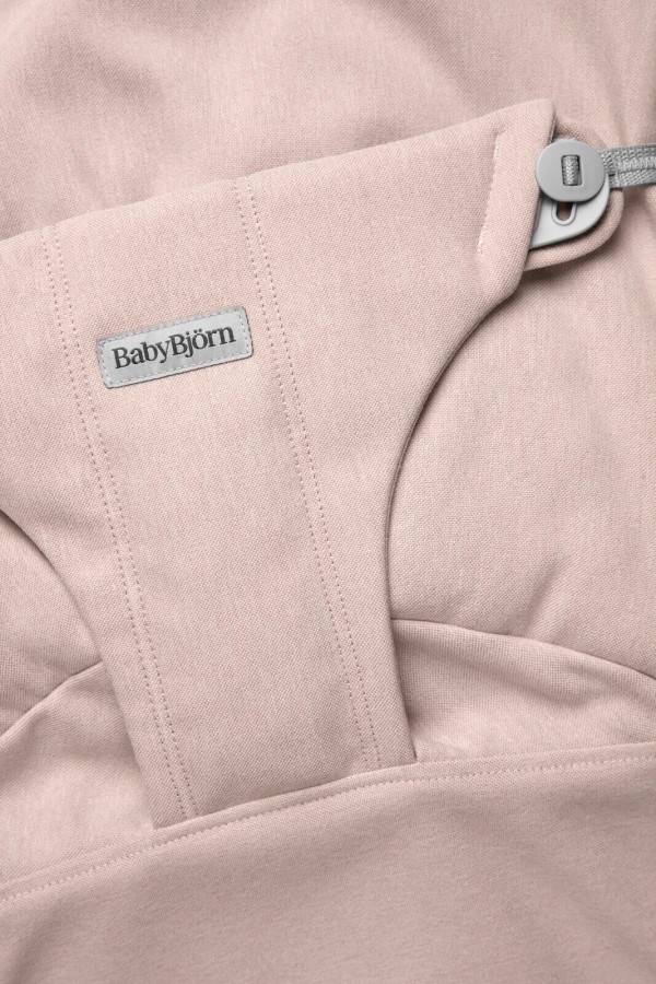BABYBJORN - leżaczek BLISS WOVEN, Jasny Róż melanż