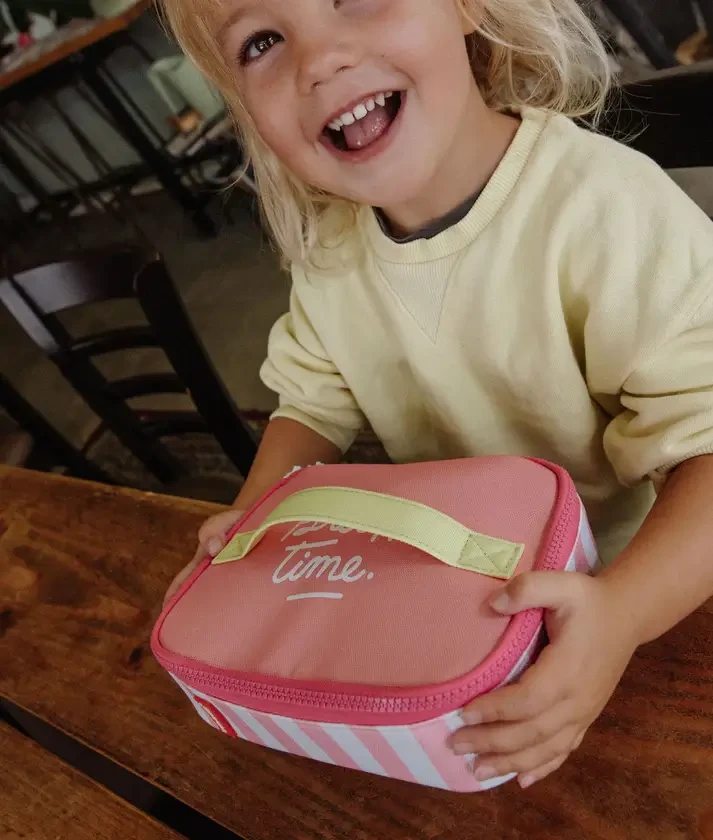 Lunchbox Mini Pink Stripes / Hello Hossy