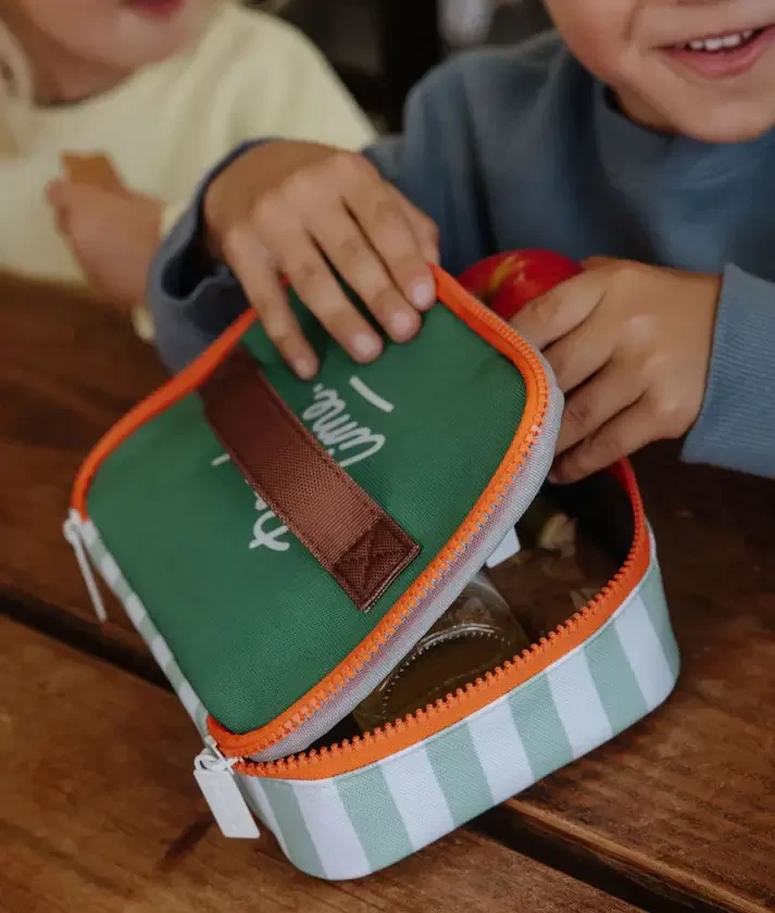 Lunchbox Mini Green Stripes / Hello Hossy