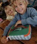 Lunchbox Mini Green Stripes / Hello Hossy