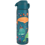 Wąska butelka na napoje - Whales (Deep Teal), 500ml / ION8®