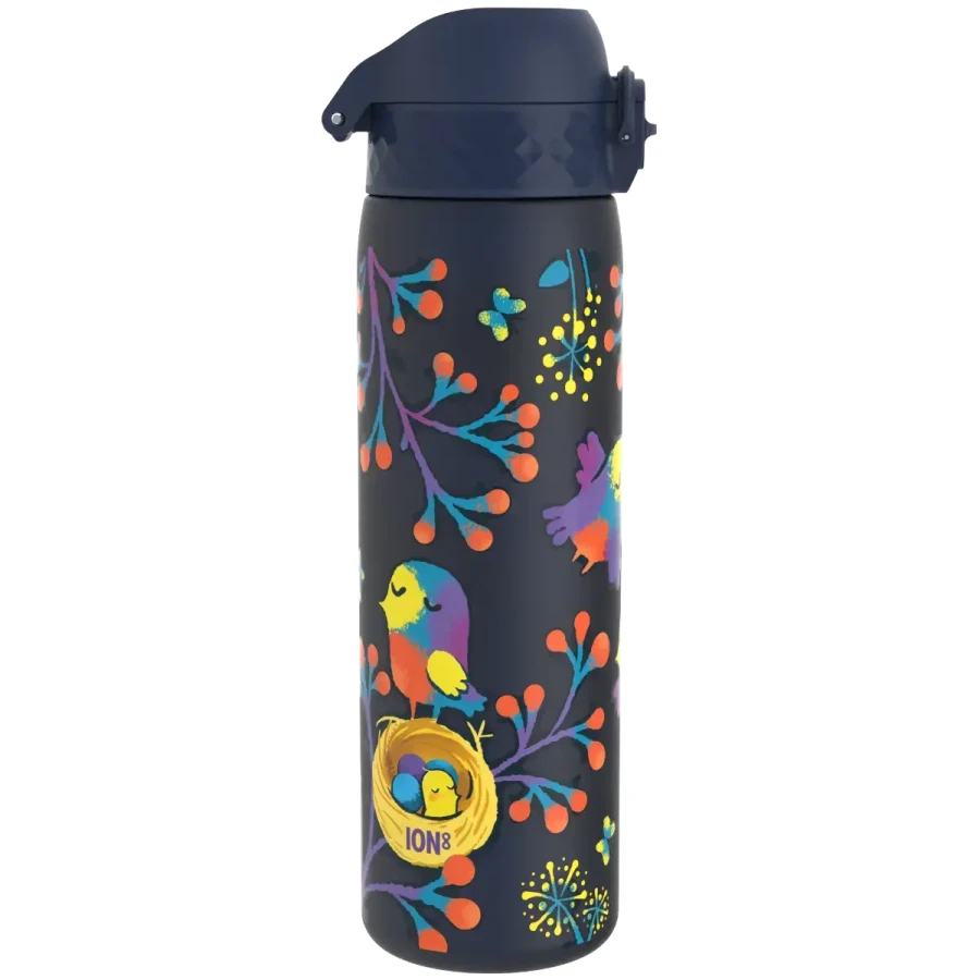 Wąska butelka na napoje - Birds, 500ml / ION8®