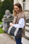 Torba do wózka Mommy Club Signature Black / Childhome
