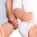 Lalki niemowlęta ze smoczkami, bliźnięta – dziewczynka i chłopczyk / LullaBaby