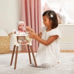 Krzesełko do karmienia lalki niemowlaka, z akcesoriami / LullaBaby