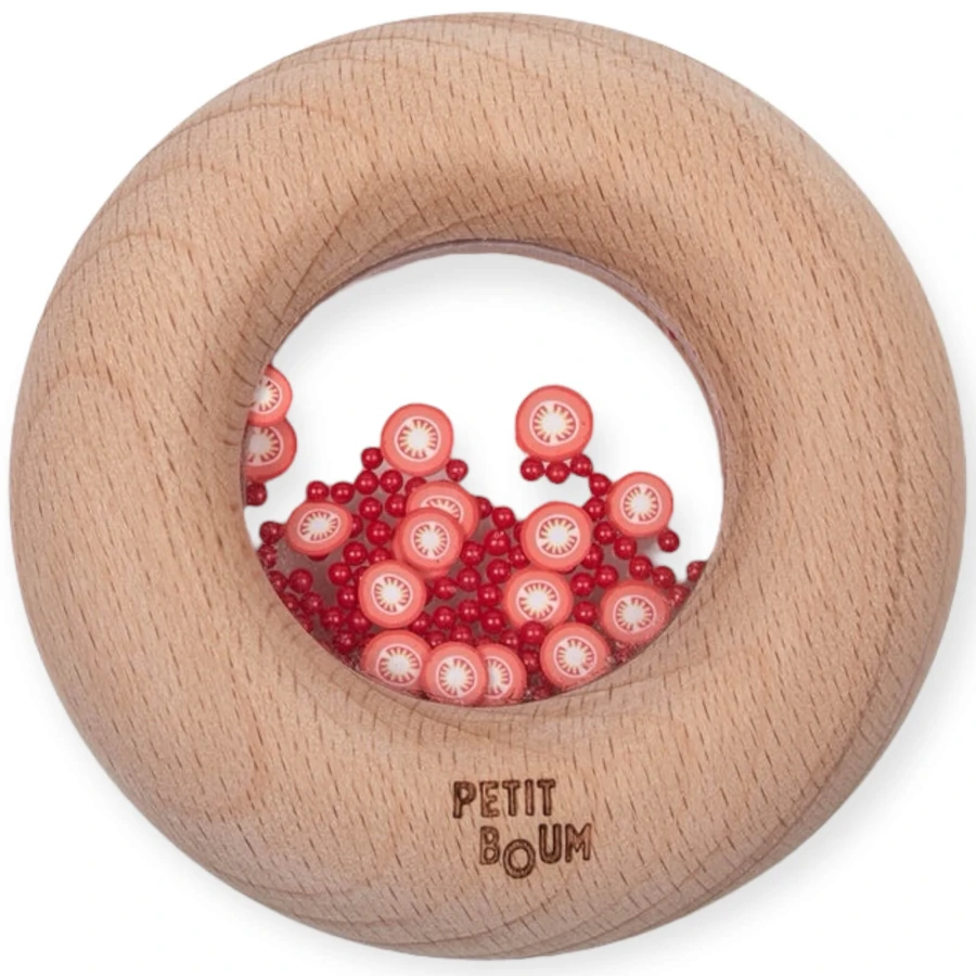 Grzechotka sensoryczna - Pomidorki / Petit Boum