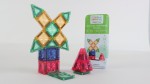 Klocki magnetyczne Mini Tiles Pack Pastel 28 el. / Cleverclixx