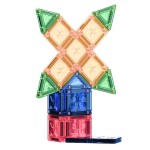 Klocki magnetyczne Mini Tiles Pack Pastel 28 el. / Cleverclixx