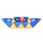 Klocki magnetyczne Mini Tiles Pack Pastel 28 el. / Cleverclixx