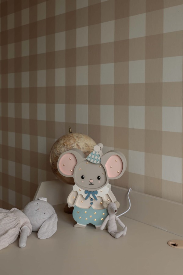 Lampa Little Lights Myszka Felix - Cloudy Blue / Little Lights