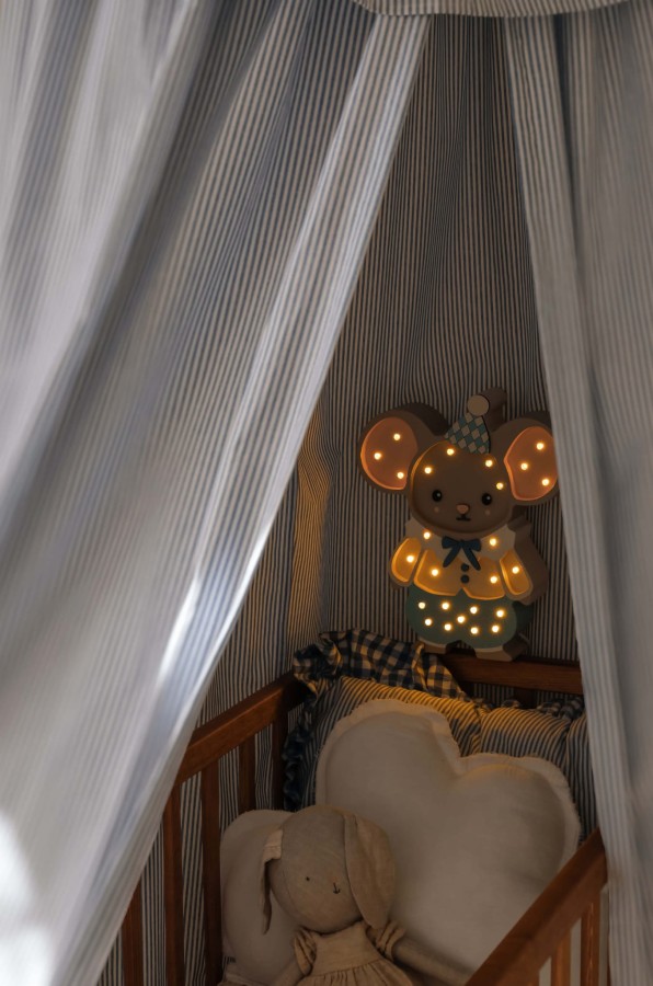Lampa Little Lights Myszka Felix - Cloudy Blue / Little Lights