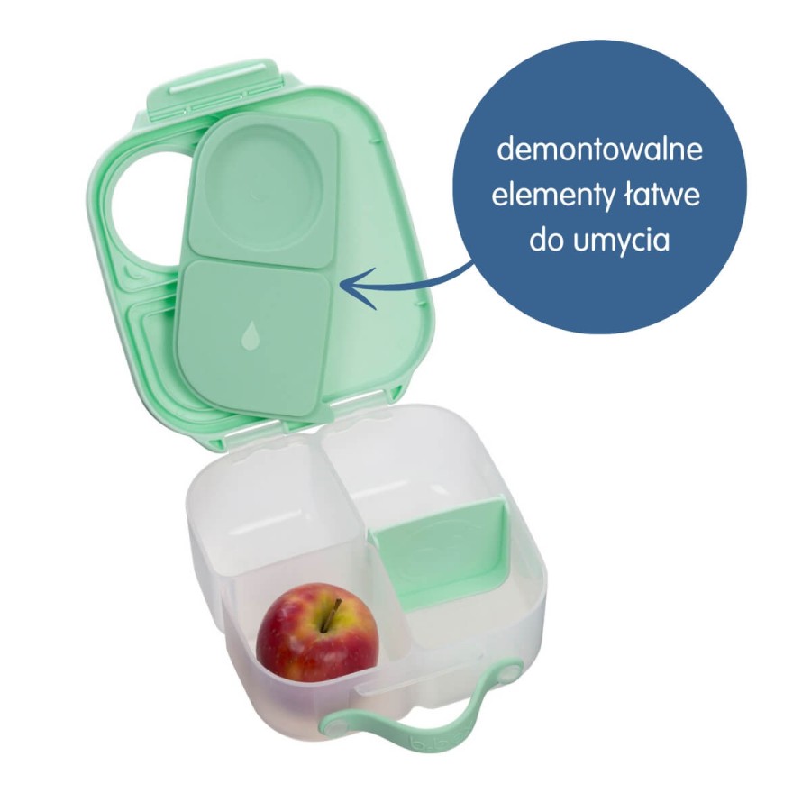 Zestaw Sportowa butelka tritanowa 450 ml + Mini Lunchbox - Chill out / B.box