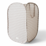 Kosz na pranie i zabawki Pop-up Gingham Beige / 3 Sprouts