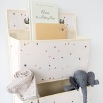 Organizer na drzwi wiszący Cream Recycled / 3 Sprouts