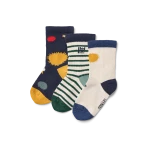 Skarpetki Silas, 3-pack - Universe, Classic navy / Liewood