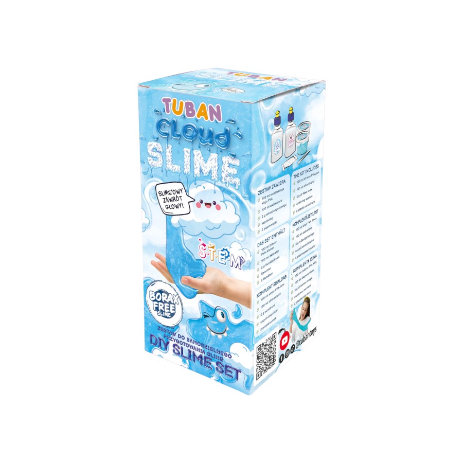 Zestaw DIY Slime - chmurka / Tuban